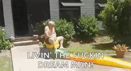 Adulting Livin The Dream GIF - Adulting Livin The Dream Sliding GIFs