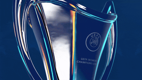 a trophy that says uefa women 's champions league