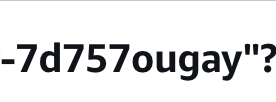 a white background with black text that says -7d757ougay ?
