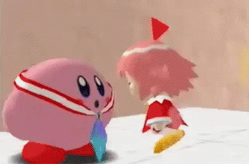 Kirby Kiss GIF - Kirby Kiss Blushing GIFs