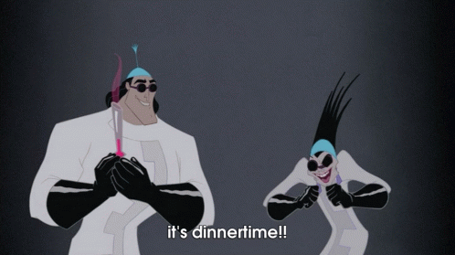 It'S Dinnertime!!! GIF - Emperors New Groove Dinner Time Yzma GIFs