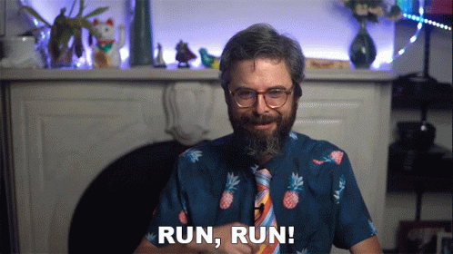 Run Run Daniel Shiffman GIF - Run Run Daniel Shiffman The Coding Train GIFs