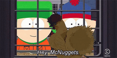 Hey, Mcnuggets. GIF - South Park Kyle Broflovski Stan Marsh GIFs