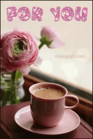 Coffee For You GIF - Coffee For You Rose GIFs