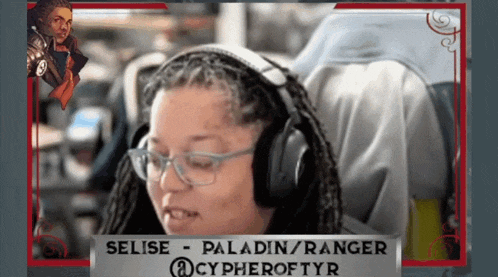 a woman wearing headphones with the name selise on the bottom right