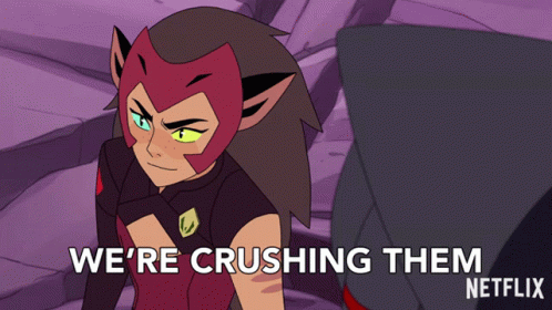 Were Crushing Them Catra GIF - Were Crushing Them Catra Shera And The Princesses Of Power GIFs