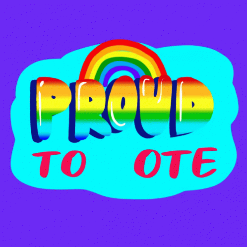 Lcv Proud To Vote GIF - Lcv Proud To Vote Lgbtq GIFs