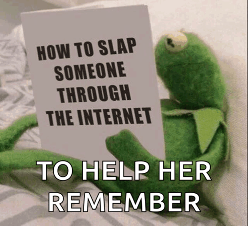 Slapping Frog Meme - Slapping Slap Frog - Discover & Share GIFs