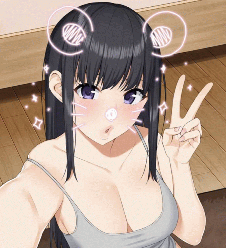 Milf Anime Selfie GIF - Milf Anime Selfie GIFs