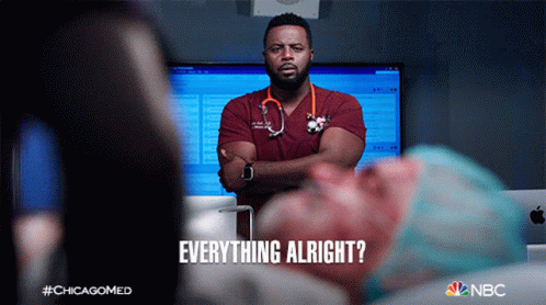 Everything Alright Dr Dylan Scott GIF - Everything Alright Dr Dylan Scott Chicago Med GIFs