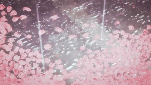 Aesthetic Rain GIF - Aesthetic Rain Cherry Blossoms GIFs
