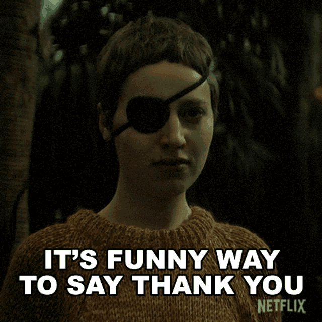 Its Funny Way To Say Thank You Mary Gray GIF - Its Funny Way To Say Thank You Mary Gray Brand New Cherry Flavor GIFs