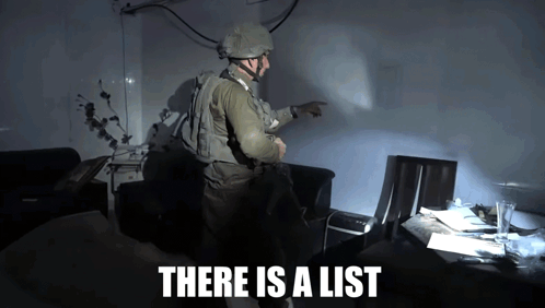 List There Is A List GIF