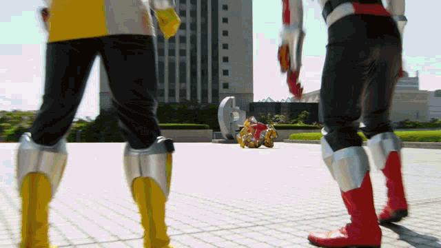 Rabbit Kick Powered Custom GIF - Rabbit Kick Powered Custom Tokumei Sentai Go Busters GIFs
