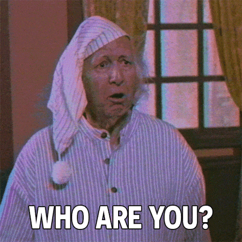 Who Are You Scrooge GIF - Who Are You Scrooge Charles Hutchins GIFs