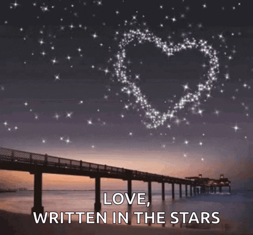 Heart In The Stars GIF - Heart In The Stars On The Pier GIFs
