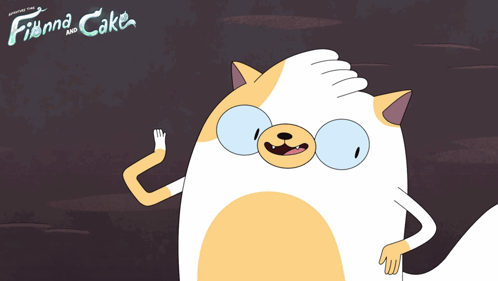 Self Intro Cake GIF - Self Intro Cake Adventure Time Fionna And Cake GIFs