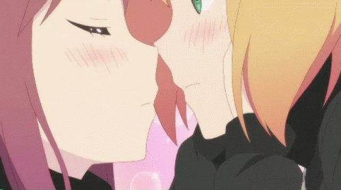 Yuri 3d 18. Sakura Trick поцелуй. Проделки Сакуры Sakura Trick.