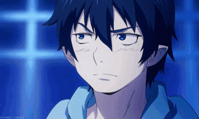 Rin Okumura Blue Excorcist GIF - Rin Okumura Blue Excorcist Anime GIFs