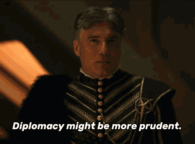Diplomacy Might Be More Prudent Head Nod GIF - Diplomacy Might Be More Prudent Head Nod Diplomacy GIFs