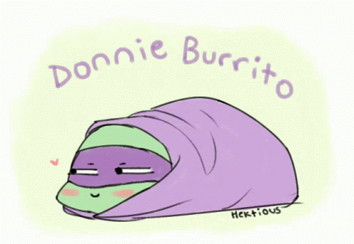 Baby Donnie Burrito GIF - Baby Donnie Burrito Tmnt GIFs