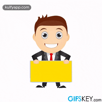 a man in a suit and tie is holding a sign that says " good morning "