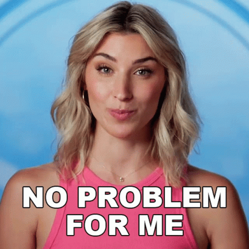 No Problem For Me Sarah Curd GIF - No Problem For Me Sarah Curd The Real Love Boat GIFs