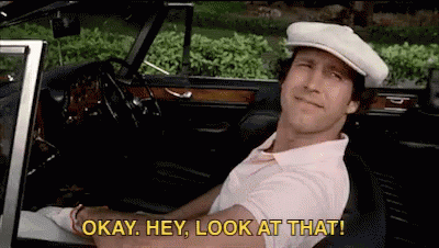Hey, Look At That - Caddyshack GIF - Caddyshack Chevy Chase Hey Look At That GIFs
