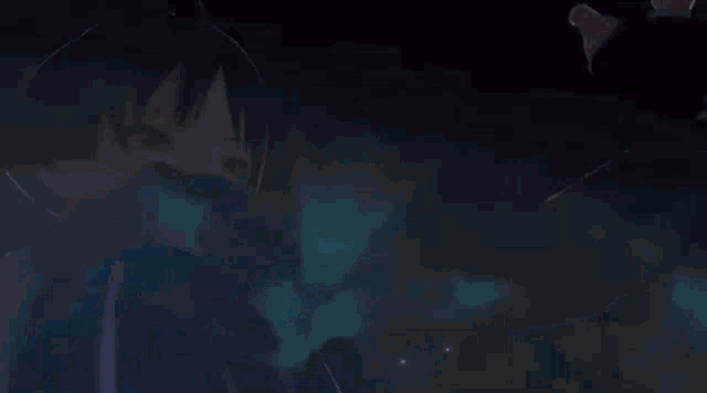 a girl in a kimono is kicking a green circle in the air in a video game .