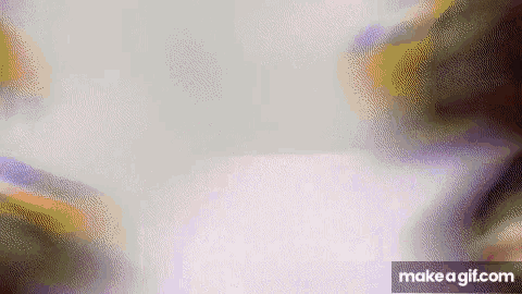 a white background with a blurred image of a person 's face