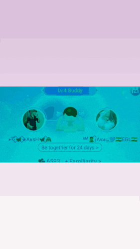 a screenshot of a video game with lv 4 buddy at the top of the screen