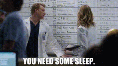 Greys Anatomy Owen Hunt GIF - Greys Anatomy Owen Hunt You Need Some Sleep GIFs