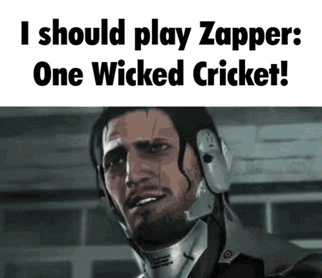 Zapper One Wicked Cricket Metal Gear Rising GIF