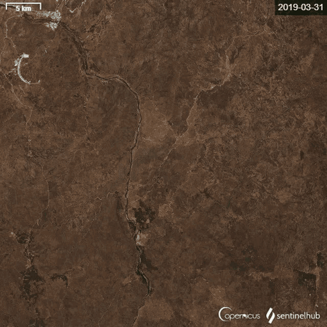 an aerial view of a landscape with the date of 2020 05 04