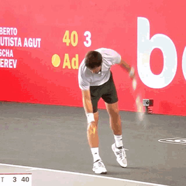Mischa Zverev Serve GIF - Mischa Zverev Serve Tennis GIFs