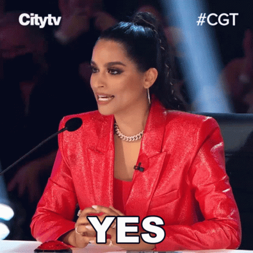 Yes Lilly Singh GIF - Yes Lilly Singh Canadas Got Talent GIFs