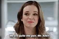 Daniela Panabaker We Are Quite The Pair GIF - Daniela Panabaker We Are Quite The Pair The Flash GIFs