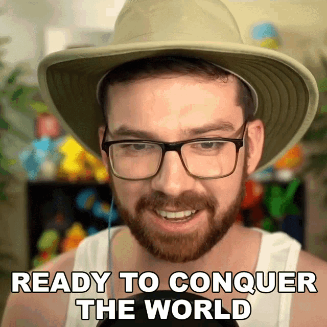 Ready To Conquer The World Michael Groth GIF