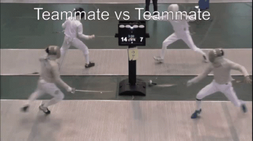 Fencing Is An Elegant Sport The Art Of Poking GIF - Fencing Is An Elegant Sport The Art Of Poking GIFs