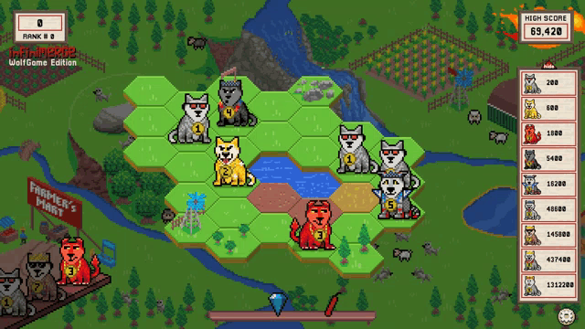 a screenshot of a game called farmer 's mart