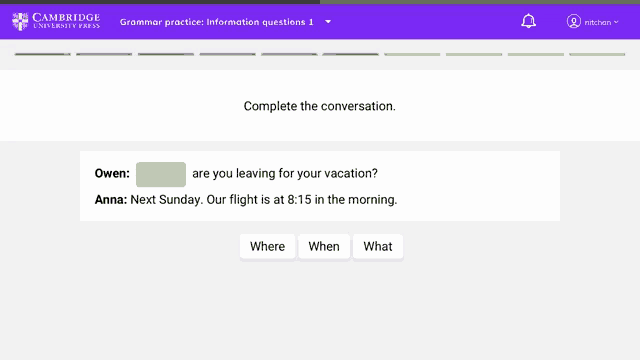 a screenshot of a cambridge university press website