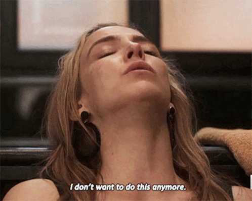 Killing Eve Villanelle GIF - Killing Eve Villanelle I Dont Want To Do This Anymore GIFs