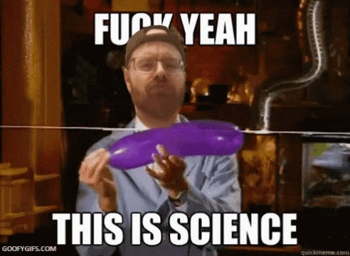 Balloon This Is Science GIF - Balloon This Is Science Fuck Yeah GIFs