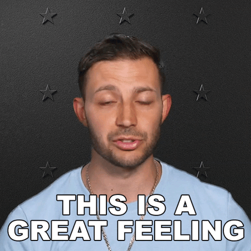 This Is A Great Feeling Jay Mitchell GIF - This Is A Great Feeling Jay Mitchell The Challenge All Stars GIFs
