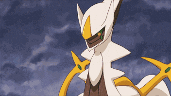 a pixel art drawing of a pokemon flying in the air
