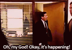 Me About The Civil War Stuff At The D23 Expo GIF - The Office Michael Scott Steve Carell GIFs