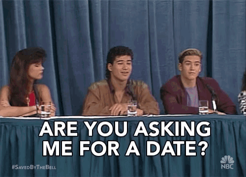 Are You Asking Me For A Date Wanna Date Me GIF - Are You Asking Me For A Date Wanna Date Me Asking GIFs