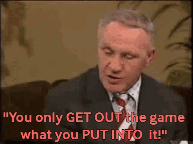 Bill Shankly Shankly GIF - Bill Shankly Shankly Only Get Out What You Put In GIFs
