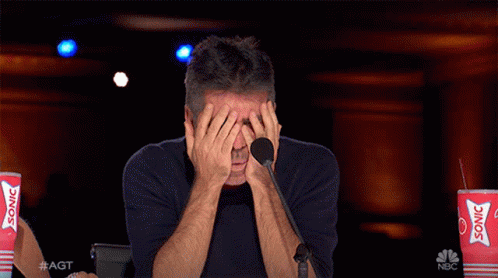 I Cant Look Simon Cowell GIF - I Cant Look Simon Cowell Americas Got Talent GIFs