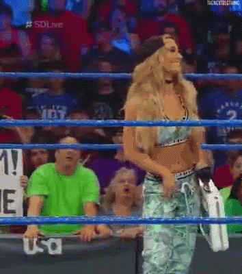 Carmella Oh Im Touched GIF - Carmella Oh Im Touched The Feels GIFs